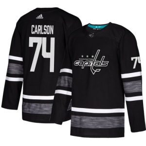 #74 John Carlson Schwarz Authentic 2019 All-Star Stitched NHL